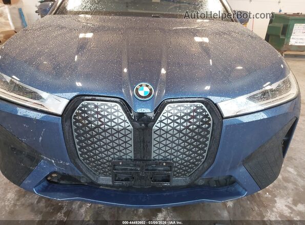 WB523CF02SCU47905 2025 BMW IX Blue Widok z tyłu