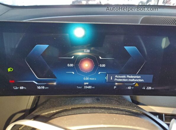WB523CF05RCP95420 2024 BMW IX Black Սարքավորումների վահանակի տեսք
