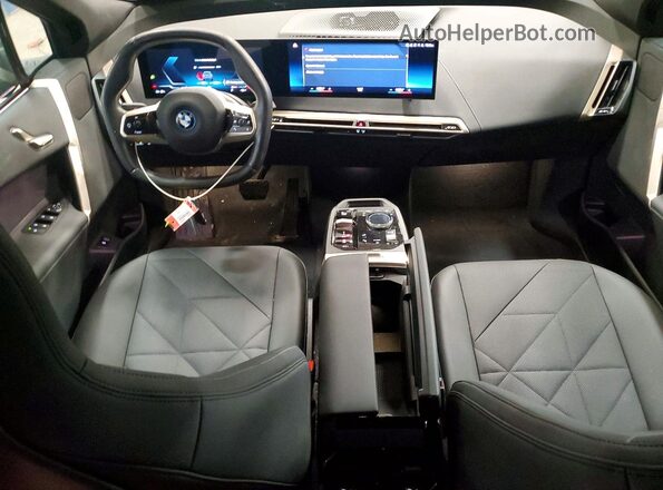 WB523CF07PCM04989 2023 BMW IX Blue წინა პანელის ხედი