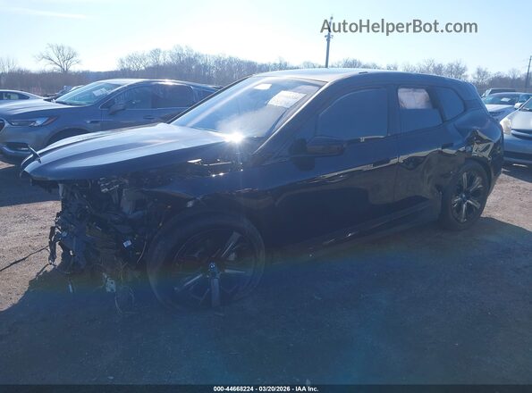 WB523CF08SCU44619 2025 BMW IX Черный Передняя левая четверть