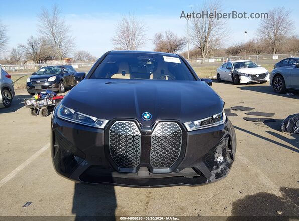 WB523CF09RCR00346 2024 BMW IX Black ხელსაწყოთა პანელის ხედი