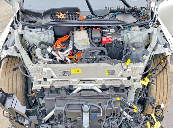WB533CF07PCM80510 2023 BMW IX White Widok komory silnika