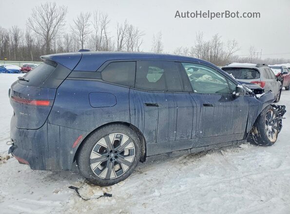 WB543CF07TCV41501 2026 BMW IX Синий Задняя правая четверть
