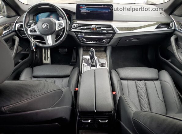 WBA13AG01PCM01764 2023 BMW 5 SERIES Черный Вид панели приборов