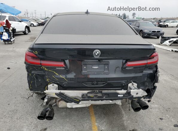 WBA13AG01PCM01764 2023 BMW 5 SERIES Черный Вид сзади