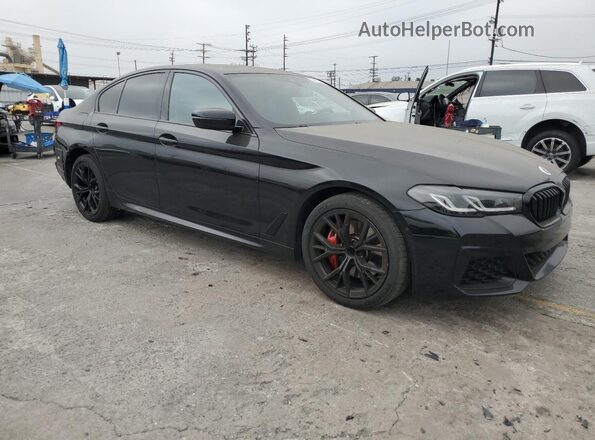 WBA13AG01PCM01764 2023 BMW 5 SERIES Черный Передняя правая четверть