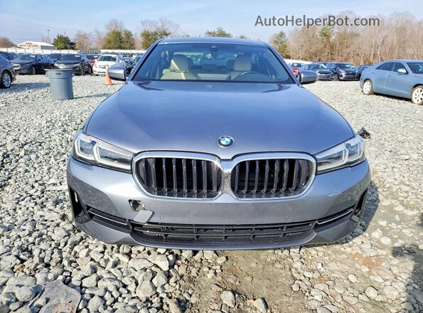 WBA13AG06MCG90087 2021 BMW 7 SERIES Blue წინა ხედი