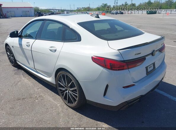 WBA13AL01L7F88256 2020 BMW M2 White Задня ліва чверть