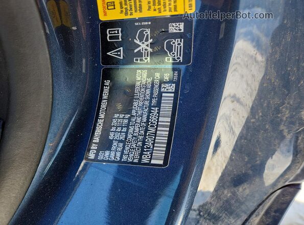 WBA13AR07MCG66944 2021 BMW M4 Blue Շարժիչի բաժամունքի տեսք