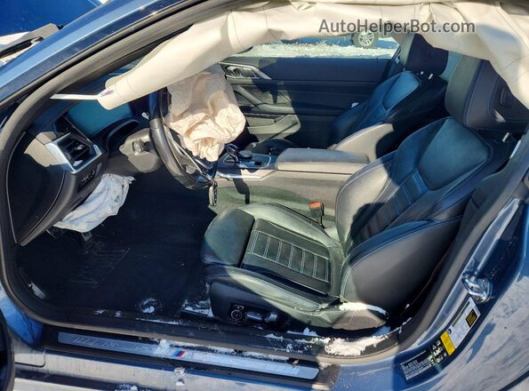 WBA13AR07MCG66944 2021 BMW M4 Blue Սալոնի դիմացի տեսք