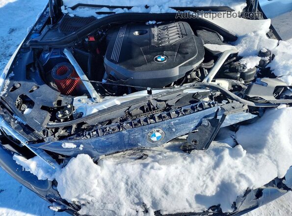WBA13AR07MCG66944 2021 BMW M4 Blue Սալոնի հետևի տեսք