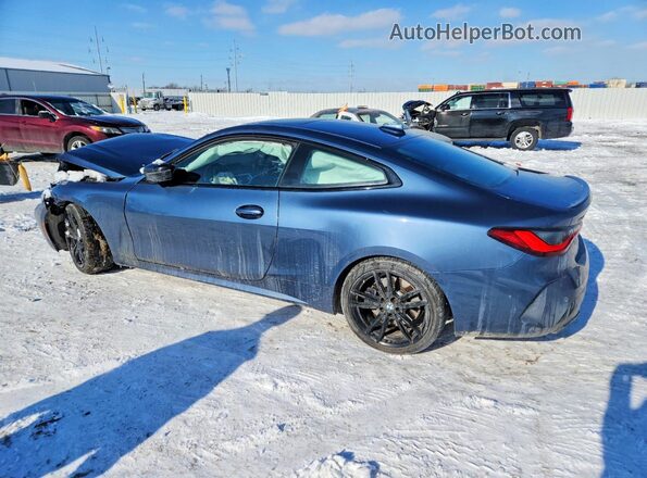 WBA13AR07MCG66944 2021 BMW M4 Blue Հետևի ձախ