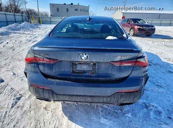 WBA13AR07MCG66944 2021 BMW M4 Blue Հետևի տեսք