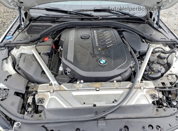 WBA13AR08MCF99142 2021 BMW M4 White Rear interior view