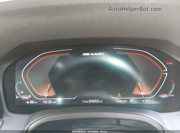 WBA13AW00NFM54517 2022 BMW OTHER Gray Vista de los asientos traseros