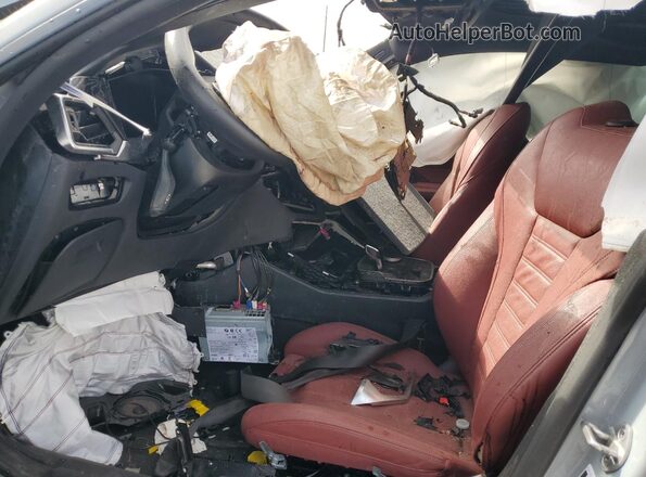 WBA13AW07NFM14466 2022 BMW M4 Gray Սալոնի դիմացի տեսք