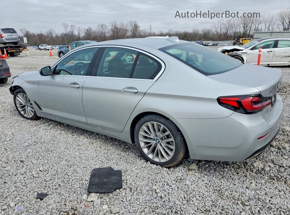 WBA13BJ07MWX01933 2021 BMW 5 SERIES Silver Rear left