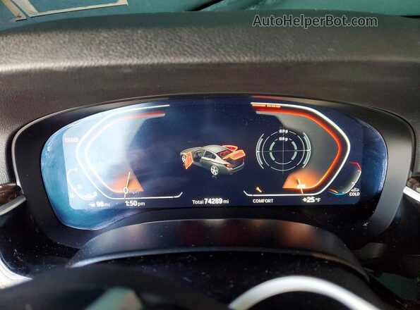 WBA13BJ0XPCM00062 2023 BMW 7 SERIES Белый Вид щитка приборов