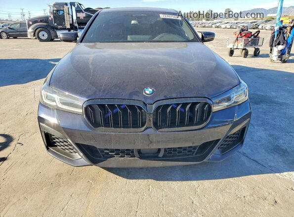 WBA13BK00MCF75241 2021 BMW M5 Blue Vista frontal