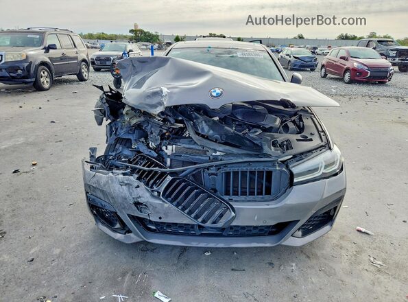 WBA13BK01MCF22757 2021 BMW M5 Gray Դիմացի տեսք