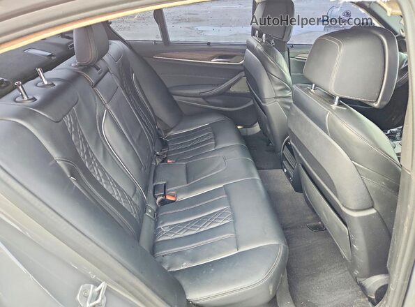WBA13BK01MCF22757 2021 BMW M5 Gray Հետևի նստատեղերի տեսք