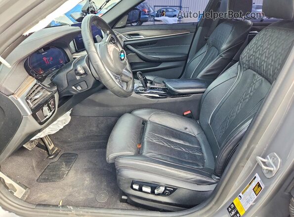WBA13BK01MCF22757 2021 BMW M5 Gray Սալոնի դիմացի տեսք