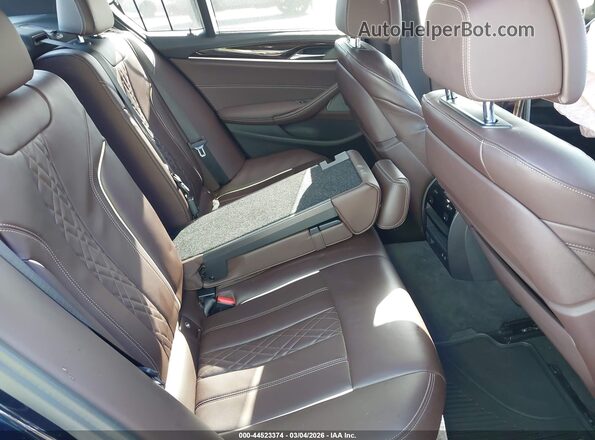 WBA13BK02MCF31919 2021 BMW 7 SERIES Blue Vista de la etiqueta del VIN