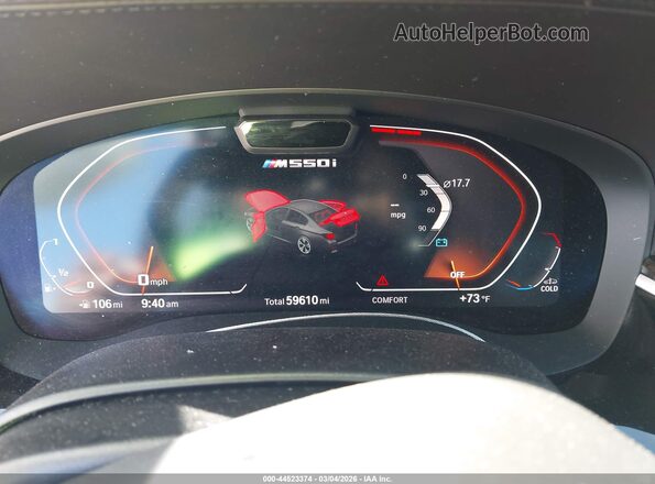 WBA13BK02MCF31919 2021 BMW 7 SERIES Blue Vista de los asientos traseros