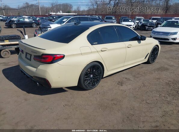 WBA13BK03MCH17551 2021 BMW 7 SERIES Beige Tył prawy
