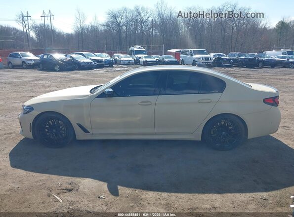 WBA13BK03MCH17551 2021 BMW 7 SERIES Beige Widok wnętrza 360 stopni