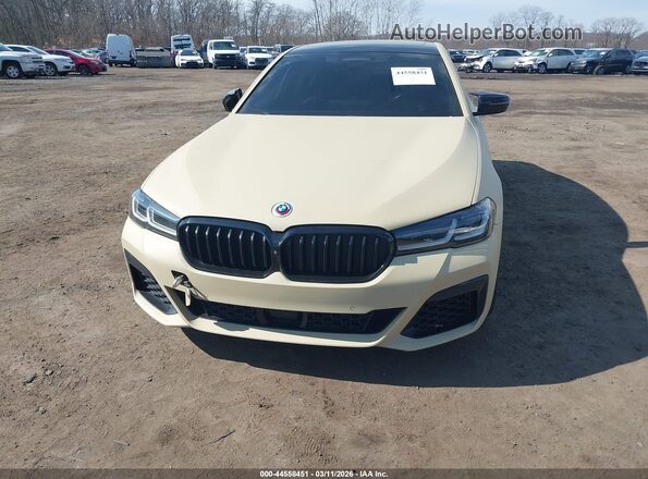 WBA13BK03MCH17551 2021 BMW 7 SERIES Beige Widok z przodu
