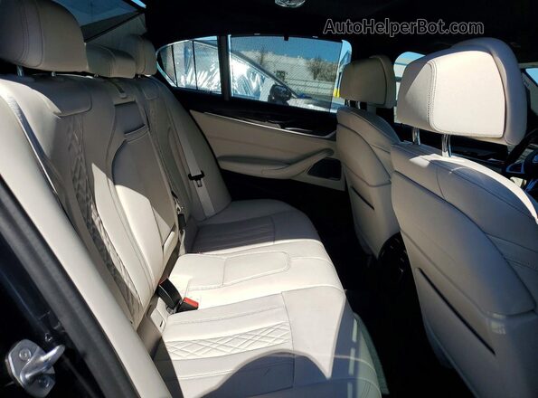 WBA13BK03MCH40666 2021 BMW M5 Black Rear seats view