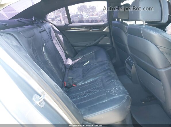 WBA13BK03PCN80581 2023 BMW M5 Gray VIN კოდის სტიკერის ხედი