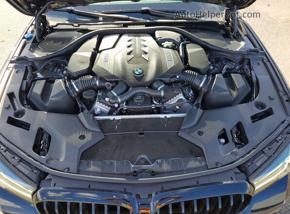 WBA13BK05PCM32125 2023 BMW M5 Черный Вид задней части салона