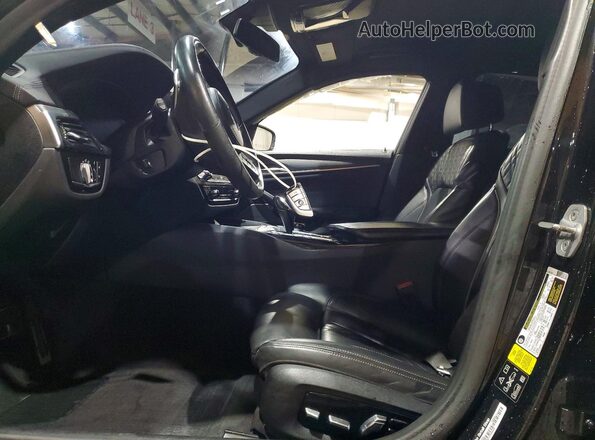 WBA13BK07MCG37704 2021 BMW M5 Black Vista interior delantera