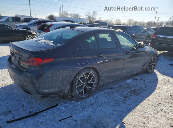 WBA13BK07NCK97744 2022 BMW M5 Blue Задня права чверть