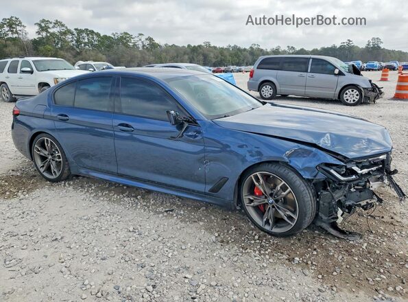 WBA13BK09PCM32189 2023 BMW M5 Blue Front right