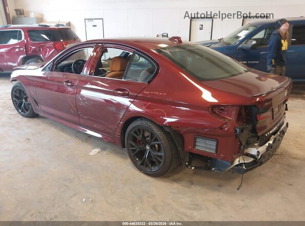 WBA13BK09PCN34382 2023 BMW M5 Red Задня ліва чверть