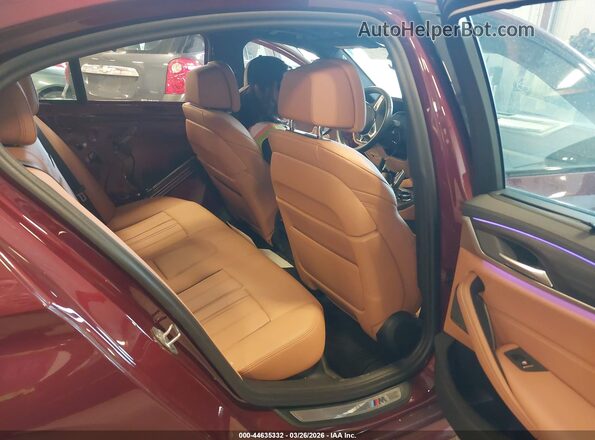 WBA13BK09PCN34382 2023 BMW M5 Red Вид наклейки з VIN-кодом