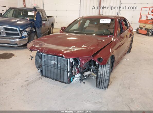 WBA13BK09PCN34382 2023 BMW M5 Red Вид спереду
