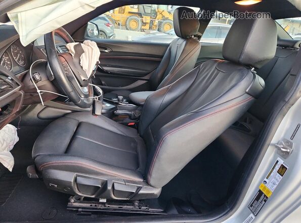 WBA1F9C50GV545768 2016 BMW 2 SERIES Silver Սալոնի դիմացի տեսք