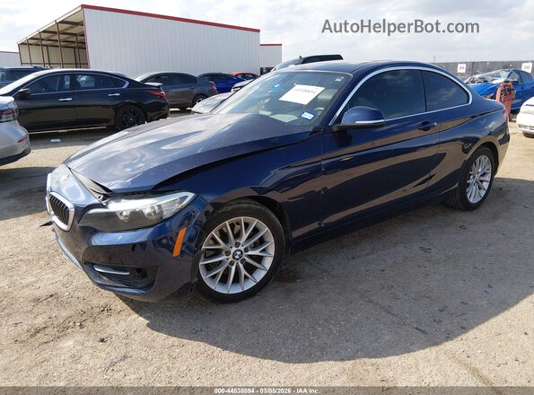 WBA1F9C50GV546175 2016 BMW 2 SERIES Blue Przód lewy