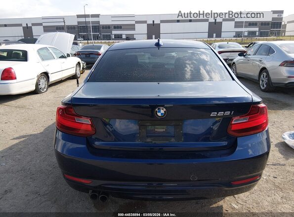 WBA1F9C50GV546175 2016 BMW 2 SERIES Blue 