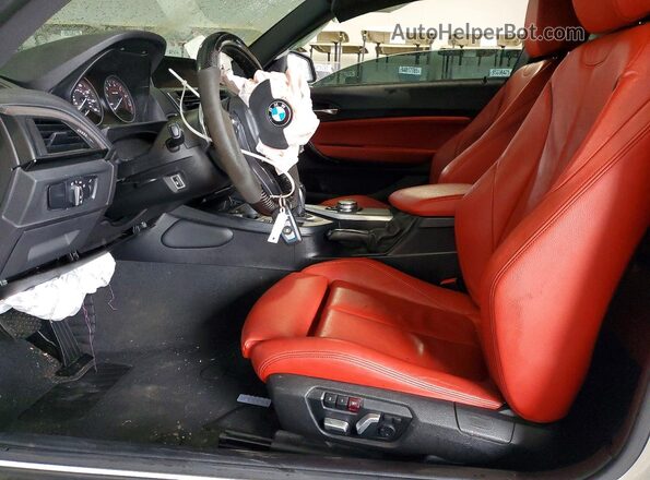 WBA1F9C53GV742708 2016 BMW 2 SERIES White წინა სალონის ხედი