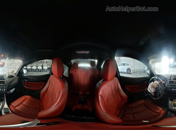 WBA1F9C53GV742708 2016 BMW 2 SERIES White VIN კოდის სტიკერის ხედი