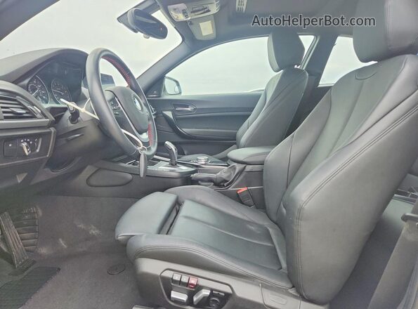 WBA1F9C59GV544635 2016 BMW 2 SERIES White Вид салону спереду