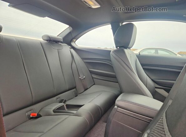 WBA1F9C59GV544635 2016 BMW 2 SERIES White Вид задніх сидінь