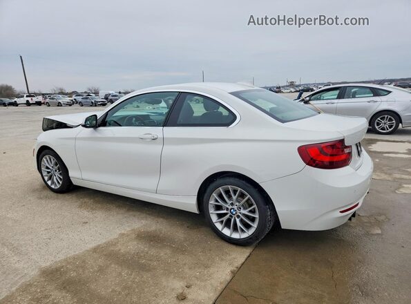 WBA1F9C59GV544635 2016 BMW 2 SERIES White Задня ліва чверть