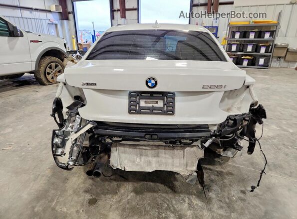 WBA1G9C50GV598970 2016 BMW 2 SERIES White უკანა ხედი