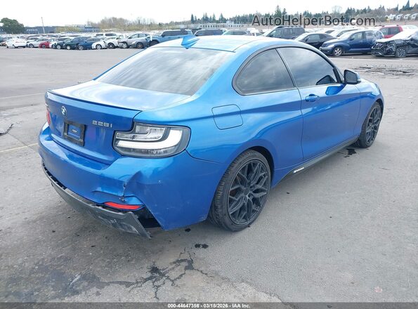 WBA1G9C52GV599750 2016 BMW 2 SERIES Blue უკანა მარჯვენა